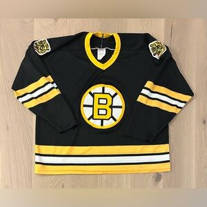 Vintage CCM Boston Bruins Blank Back NHL Hockey Jersey
